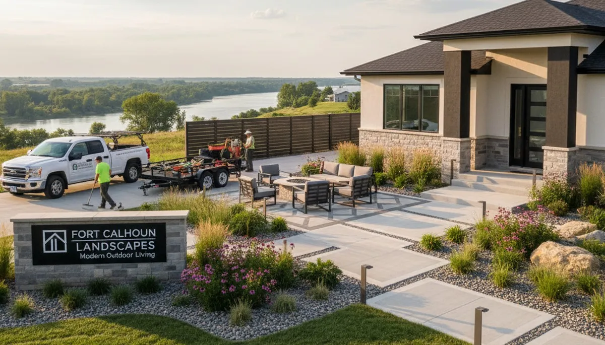 Landscaping service in Omaha, NE for professional lawn and yard care